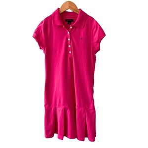 Tommy Hilfiger Kids dress Size L 12-14 pink short sleeved